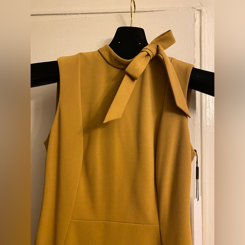 Calvin Klein Tie Neck Sleeveless dress